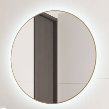 Miroir de salle de bains avec éclairage LED Milan Bruntec