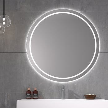 Miroir de salle de bains avec éclairage LED Mallorca Eurobath