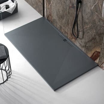 Receveur de douche en résine Design Tiden Bruntec