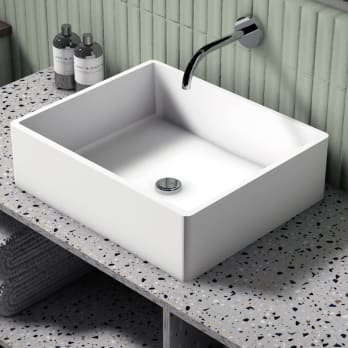 Lavabo à poser Harlem avec profondeur réduite Art and Bath