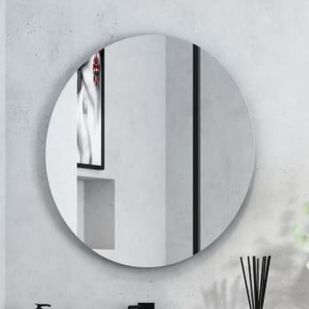Bruntec Miroir de salle de bains Round