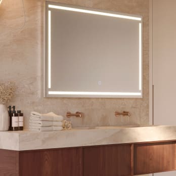 Miroir de salle de bains avec éclairage LED Viena Ledimex