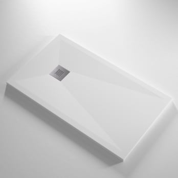 Receveur de douche en résine Design Basic Bruntec