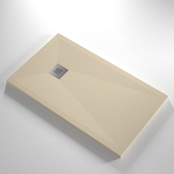 Receveur de douche en résine Design Basic Bruntec