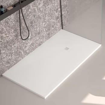 Receveur de douche en résine Design Basic Bruntec