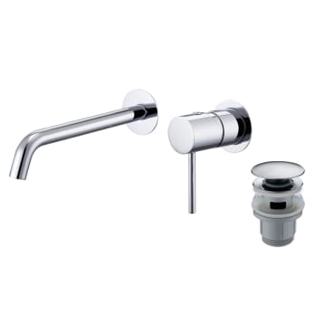 Imex Monza mitigeur lavabo encastré + bonde click-clack Imex