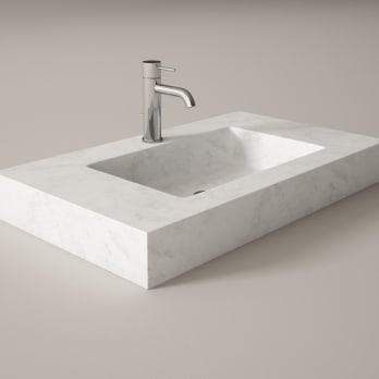 Lavabo suspendu en pierre Visobath