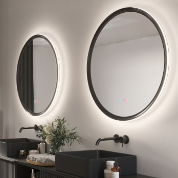 Miroir de salle de bain avec éclairage LED Torino Ledimex