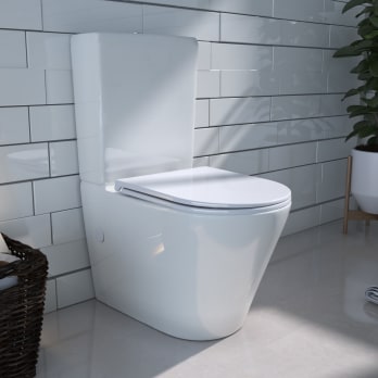 Bruntec Rimless Lisboa compact toilet