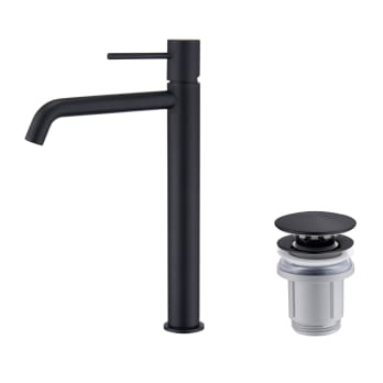 Pack Mitigeur de lavabo bec haut Monza Imex + Valve click-clack