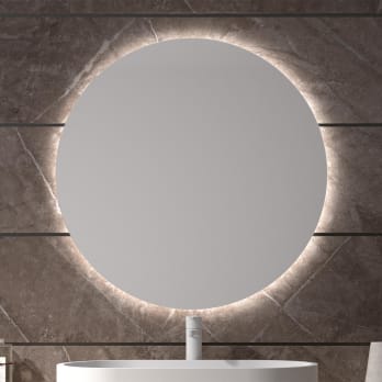 Miroir de salle de bain Eurobath avec éclairage LED Tenerife