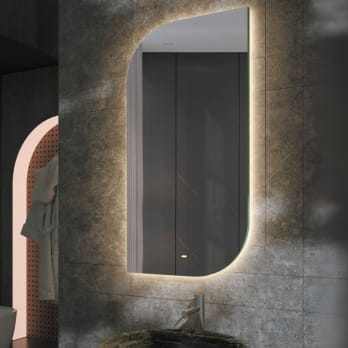 Ledimex Miroir de salle de bains Cardiff avec éclairage LED