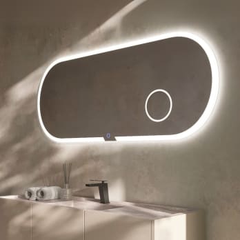 Indiana Ledimex Miroir de salle de bain LED avec éclairage