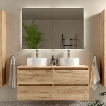Meuble de salle de bain pour vasque à poser Bequia Salgar