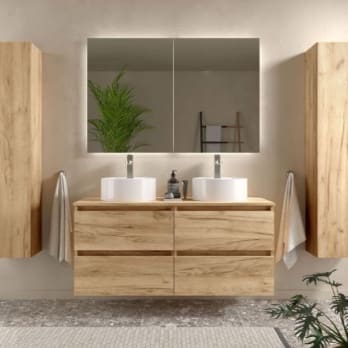 Meuble de salle de bain pour vasque à poser Bequia Salgar