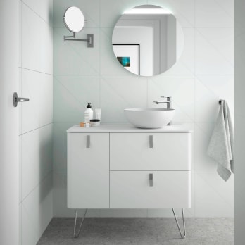Meuble de salle de bains avec plan de toilette Uniiq Salgar