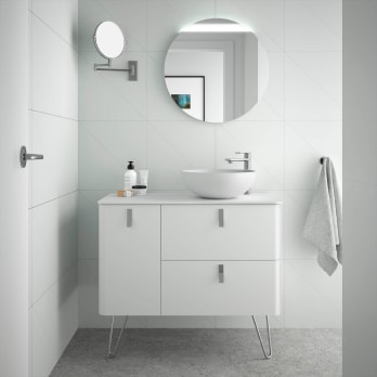 Meuble de salle de bains avec plan de toilette Uniiq Salgar
