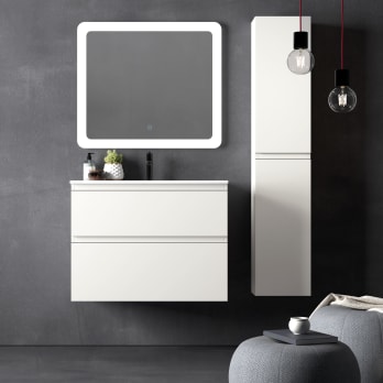 Armoire de toilette à profondeur réduite 39 cm Carmen Avila dos