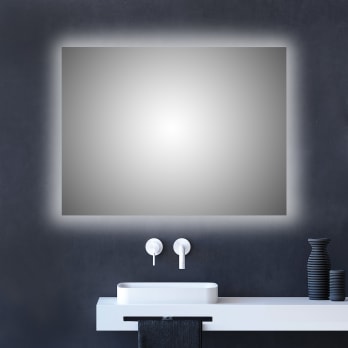 Bruntec Dune Miroir de salle de bain avec éclairage LED
