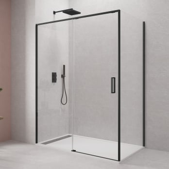 Paroi de douche Vingt noir GME