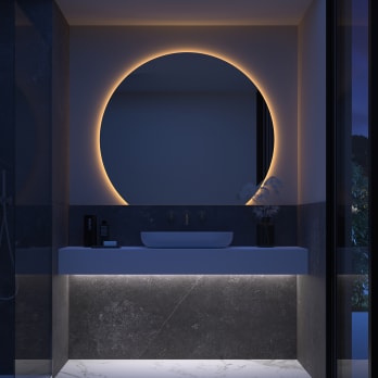 Eurobath Granada 2 Miroir de salle de bains avec éclairage LED