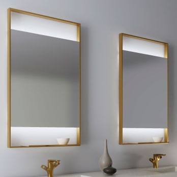Miroir de salle de bain avec éclairage LED Elan de Bruntec