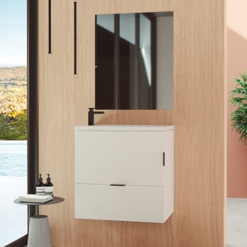 Ensemble de meubles de salle de bains profondeur réduite de 35 cm Petit Campoaras