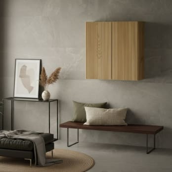 Penderie double 2 portes en bois massif Alpes Bruntec