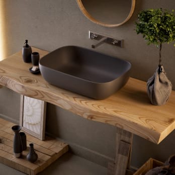 plan de toilette Bruntec Rustic