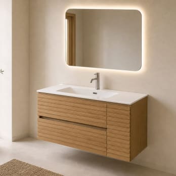Ensemble de meubles de salle de bains Alpes 21 Bruntec