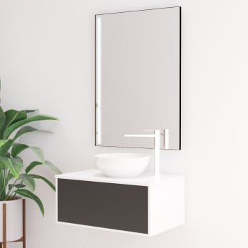 Bruntec Goso miroir de salle de bain avec éclairage LED