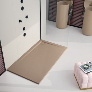 Receveurs de douche en résine Design Corner Bruntec
