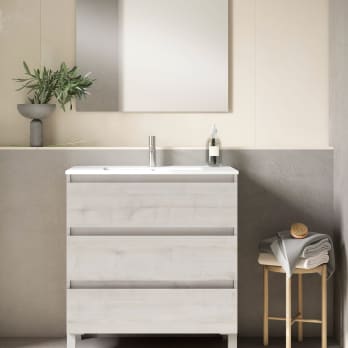 Meuble de salle de bains à faible profondeur 39,5 cm Box Visobath