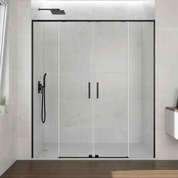 Twenty Spazio paroi de douche noire GME
