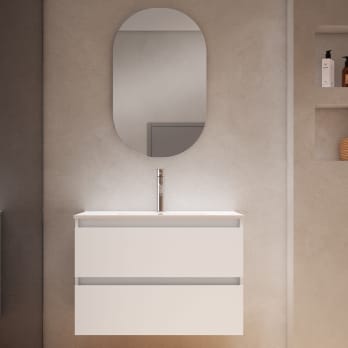 Armoire de toilette à profondeur réduite 39,5 cm Box Visobath