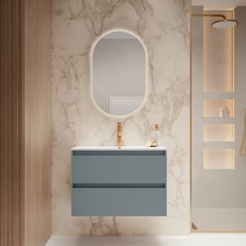 Meuble de salle de bains à faible profondeur 39.5 cm Nido Viso