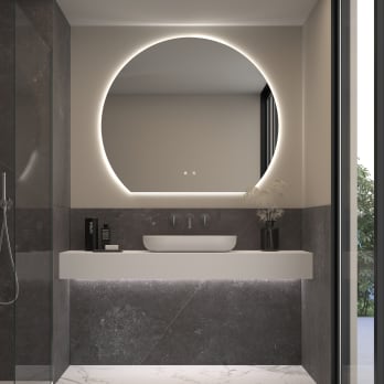 Eurobath Granada 1 miroir de salle de bains avec éclairage LED