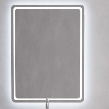 Miroir de salle de bains avec l'éclairage LED Leroy Bruntec