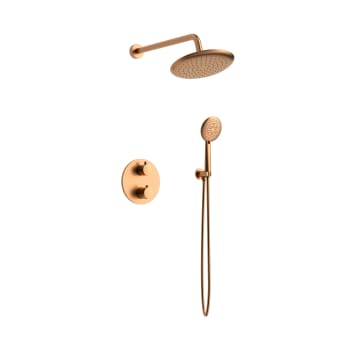 Ensemble de douche à encastrer en Bambú Lluvibath