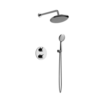 Ensemble de douche à encastrer en Bambú Lluvibath