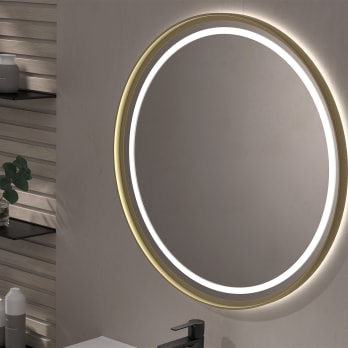 Miroir de salle de bains avec éclairage LED Caicos Eurobath