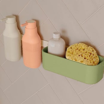 Ensemble de douche modulaire avec distributeur et barre de fixation murale Alife by Cosmic