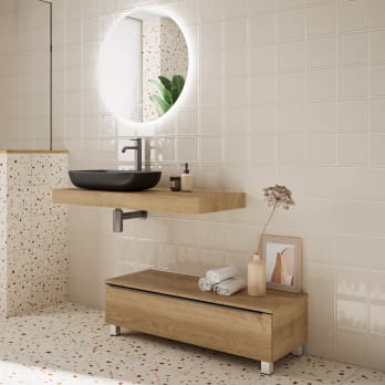 Ensemble meuble de salle de bain avec plan vasque Flow Coycama