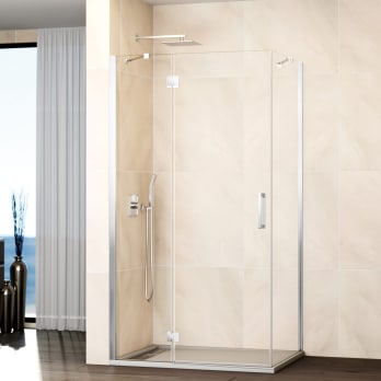 Paroi de douche en verre (Combi C + paroi latérale fixe) par GME