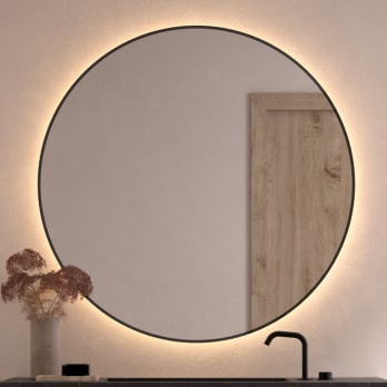 Miroir de salle de bain avec éclairage LED Bruntec Atria