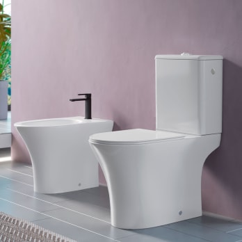 Pack WC + bidet Merlín Bruntec