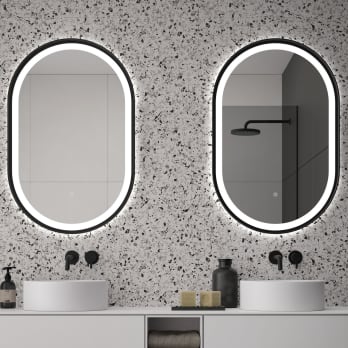 Boracay Eurobath Miroir de salle de bain avec éclairage LED