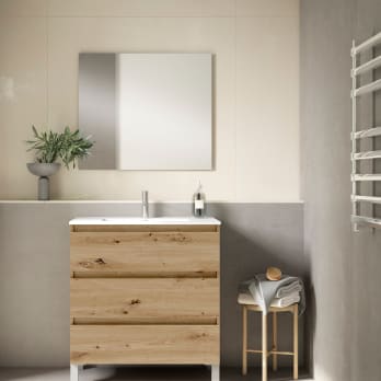 Ensemble de meubles de salle de bains à faible profondeur 39,5 cm Box Visobath