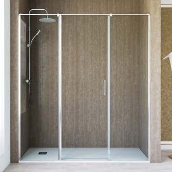 Paroi de douche Aura Bruntec