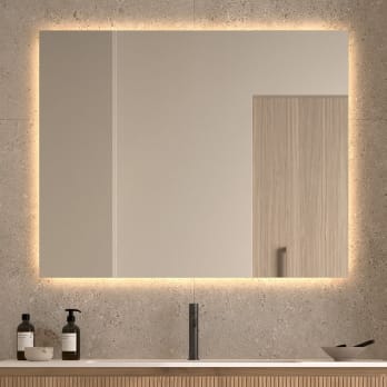Miroir de salle de bain avec éclairage LED Dune Bruntec